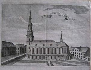 Den store brand, som hærgede København i 1728, gik ud over hele fem kirker, herunder Vor Frue Kirke.